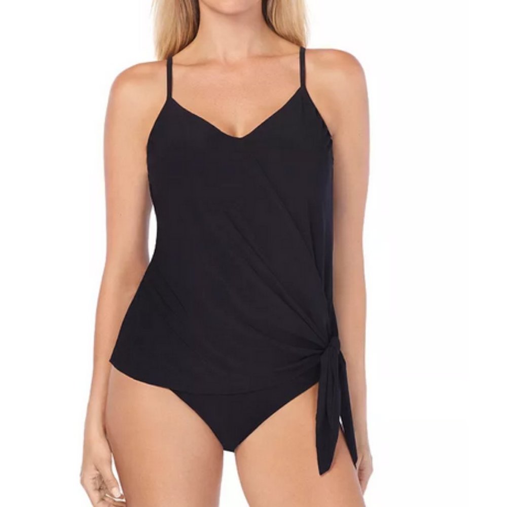 Magicsuit Alex Side-Tie Underwire Tankini Top, NWT, underwire bra,